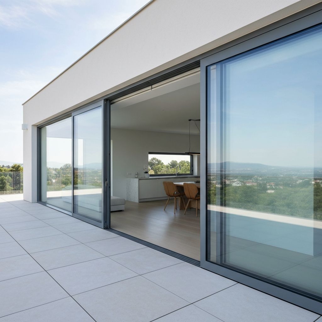 Cerramiento Climalit instalado en terraza residencial