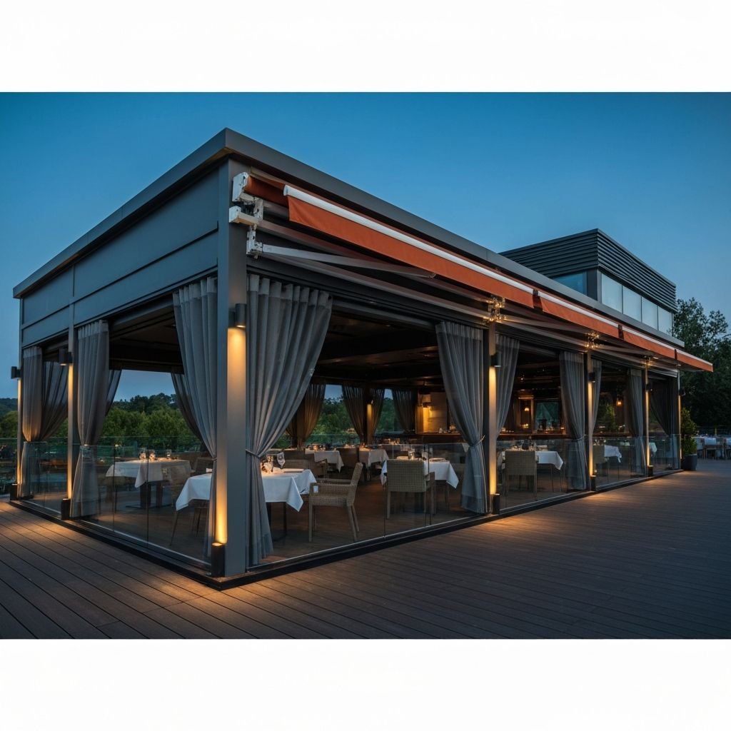 Espacio gastronómico exterior